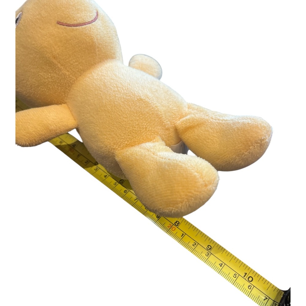 PEPPA PIG Teddy Plush Yellow Bear Stuffed Animal Toy 8" - Picture 6 of 6